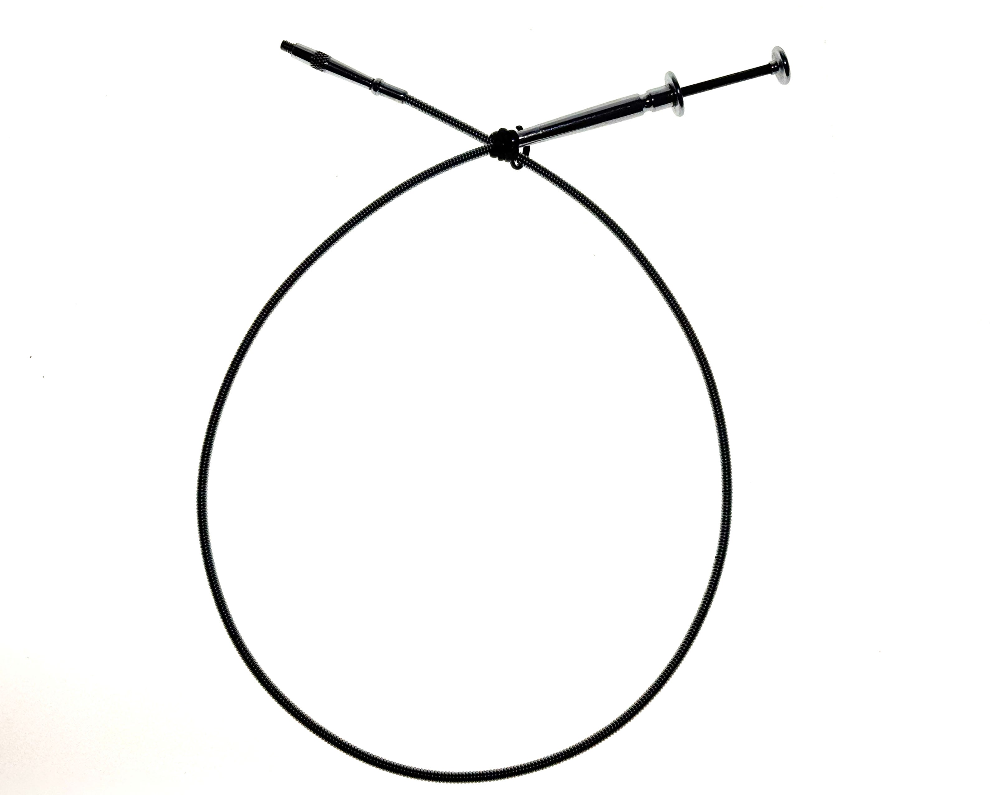 55cm Chrome Cable Release Fits Olympus OM series and Pen Series cameras (Vg)