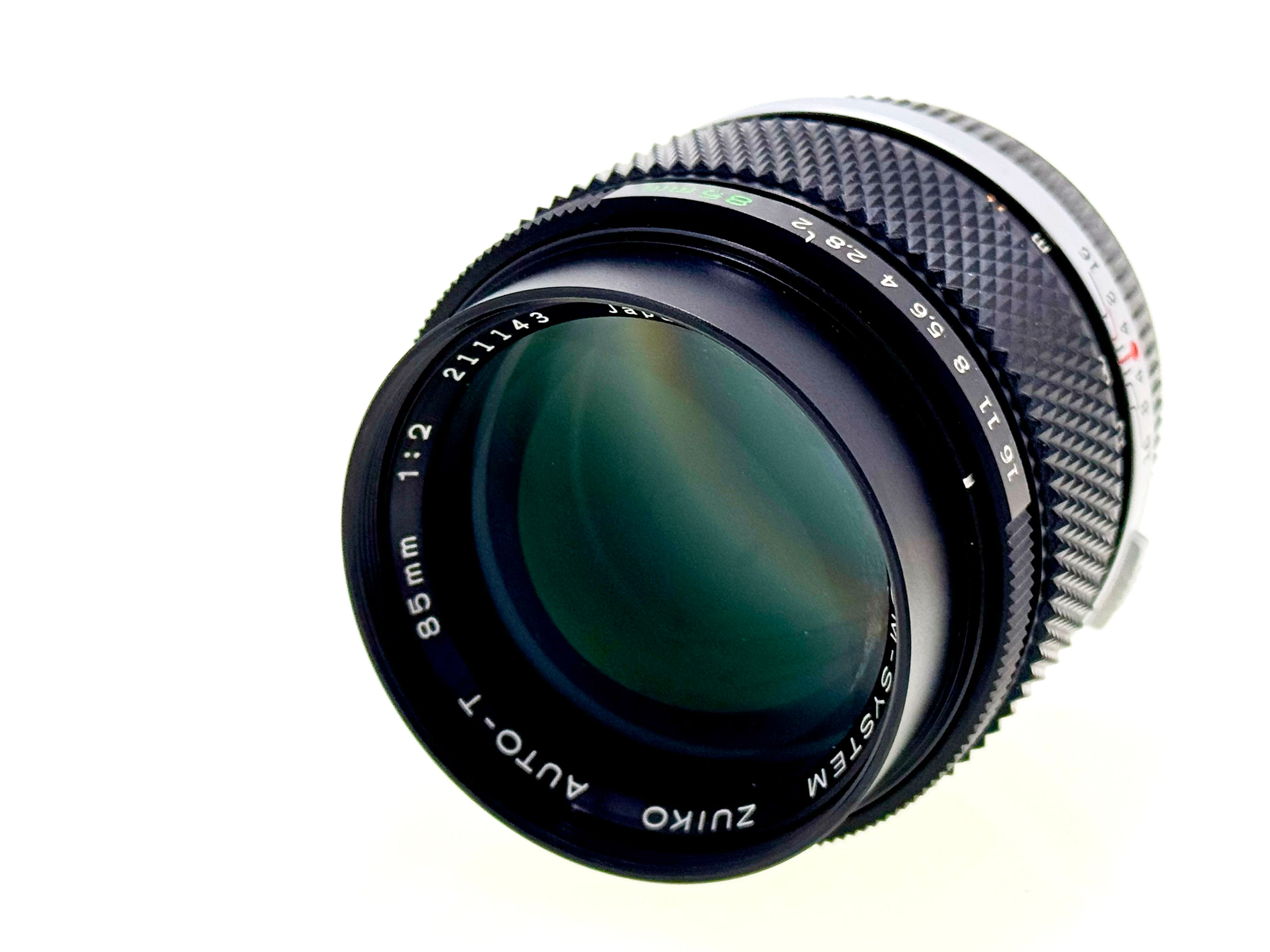 Vintage Olympus Zuiko 85mm F2 Lens (Vg/Exc)