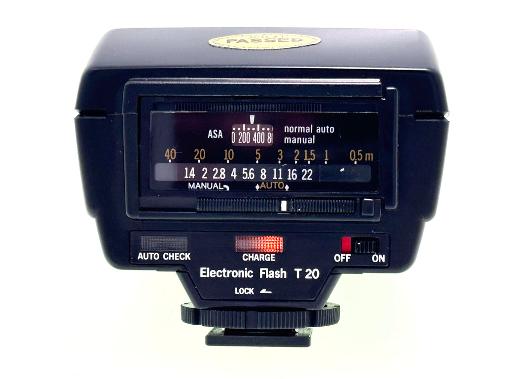 Vintage Olympus T20 Flash boxed (Vg)